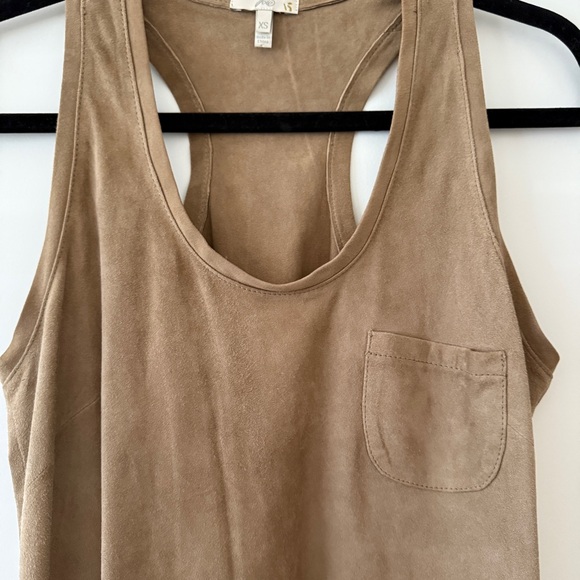 Vintage Joie Suede Tank Top - Picture 3 of 7